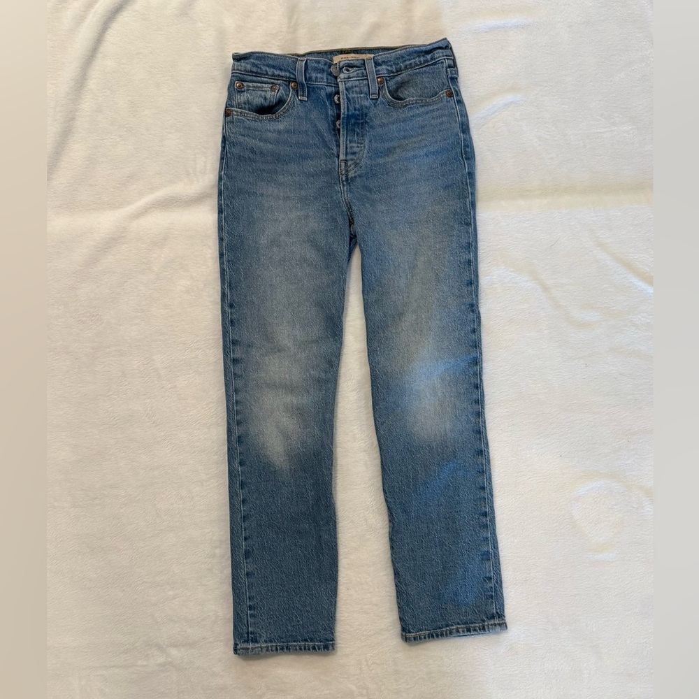 👖✨ Levi’s Wedgie Straight Jeans Women’s Sz 25 ✨👖